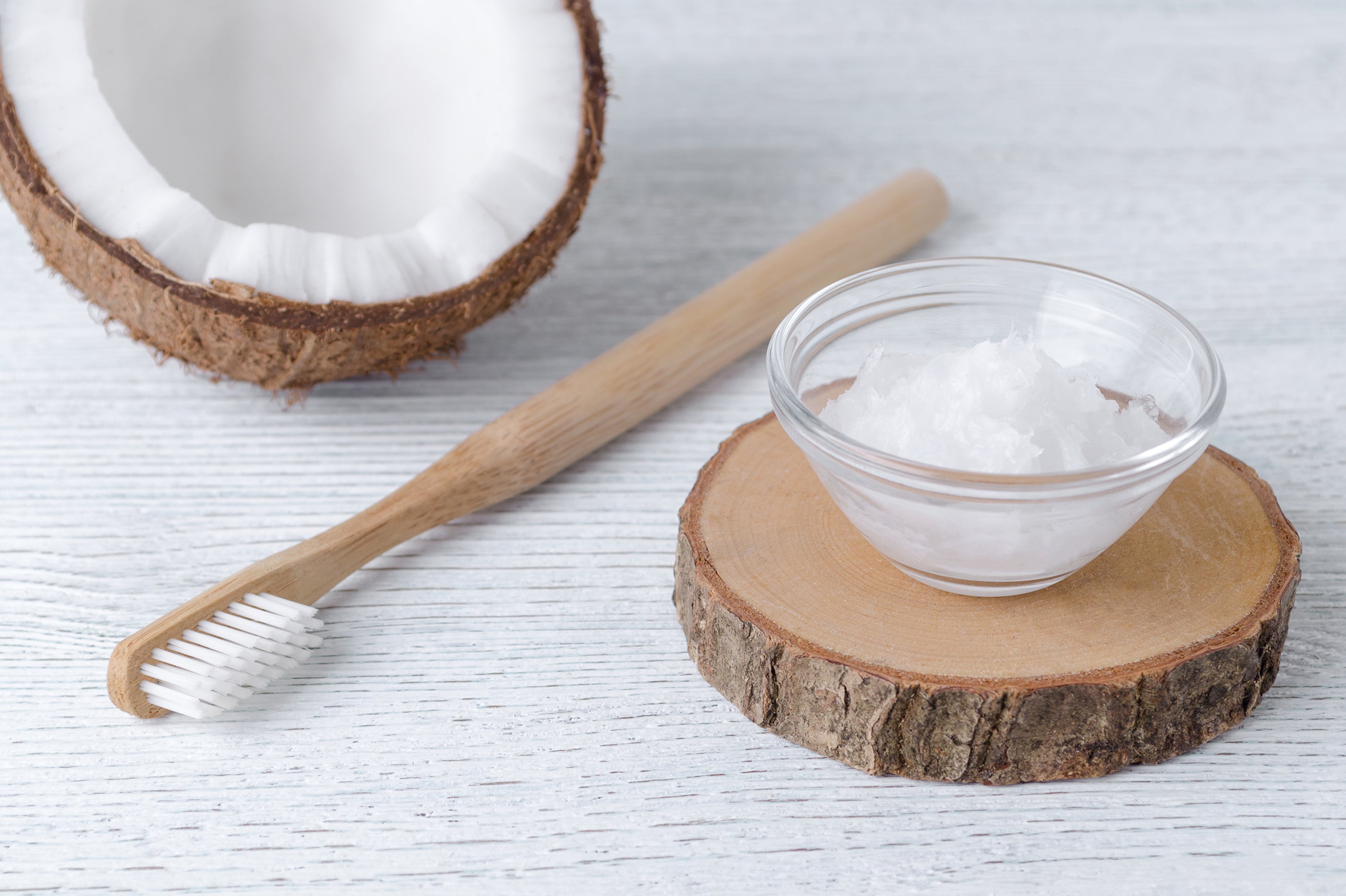 Coconut oil pulling