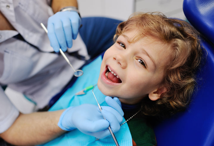 Toddlers at the dentist